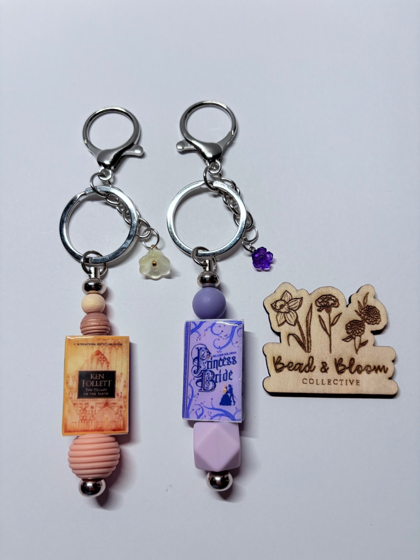 Mini Book Keychains