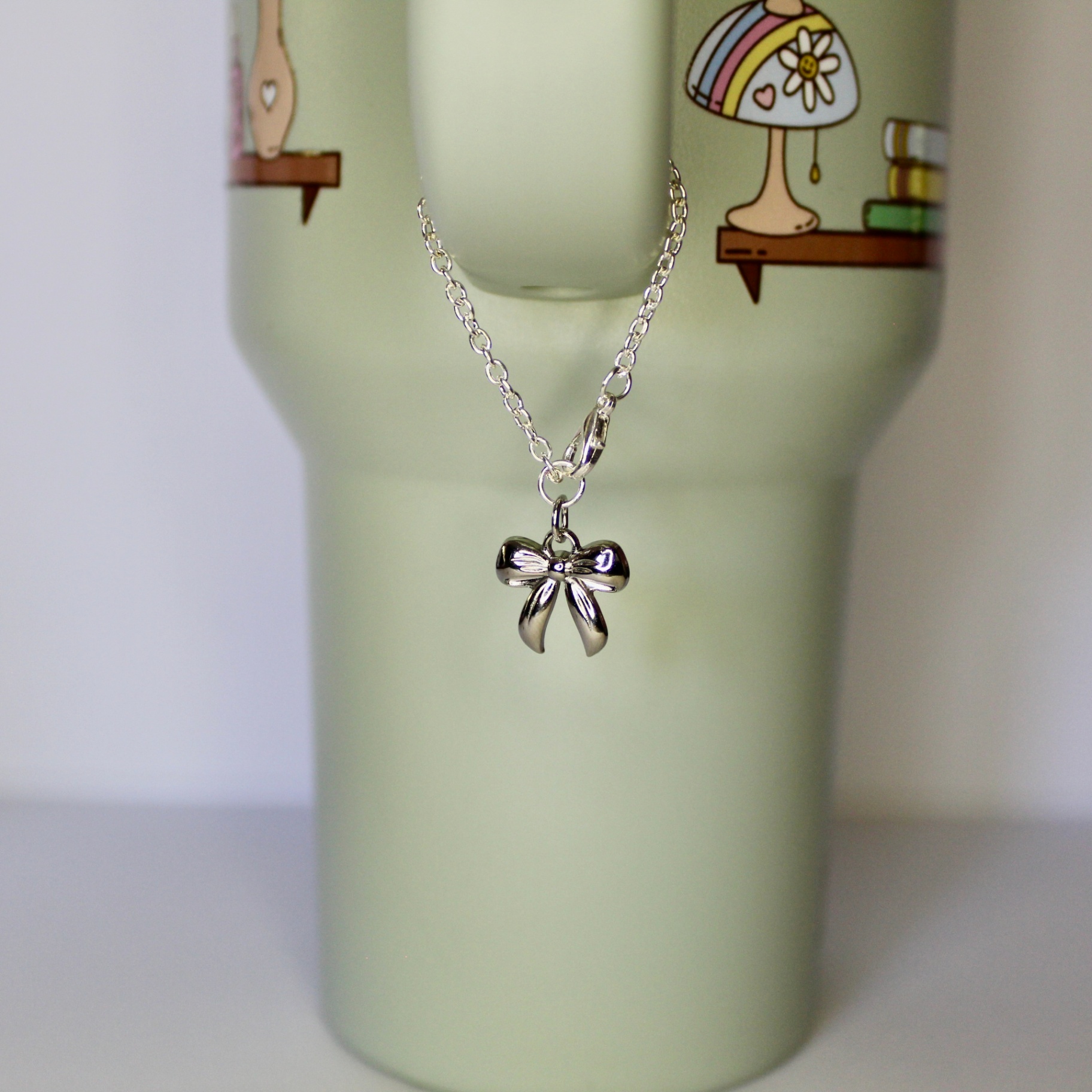 ✨ The 'Bow-tiful' Tumbler Chain
