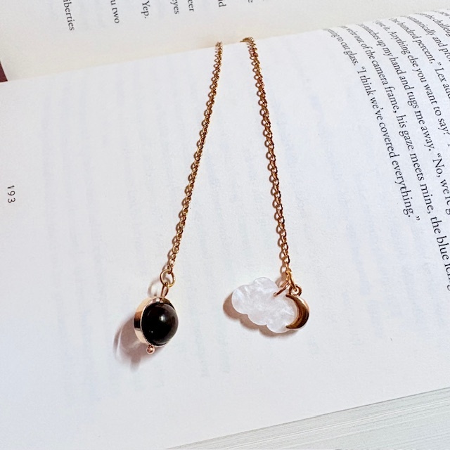 Midnight Moon Chain Bookmark