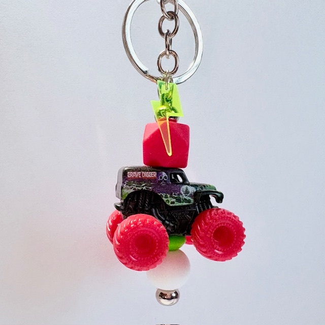 Grave Digger Keychain