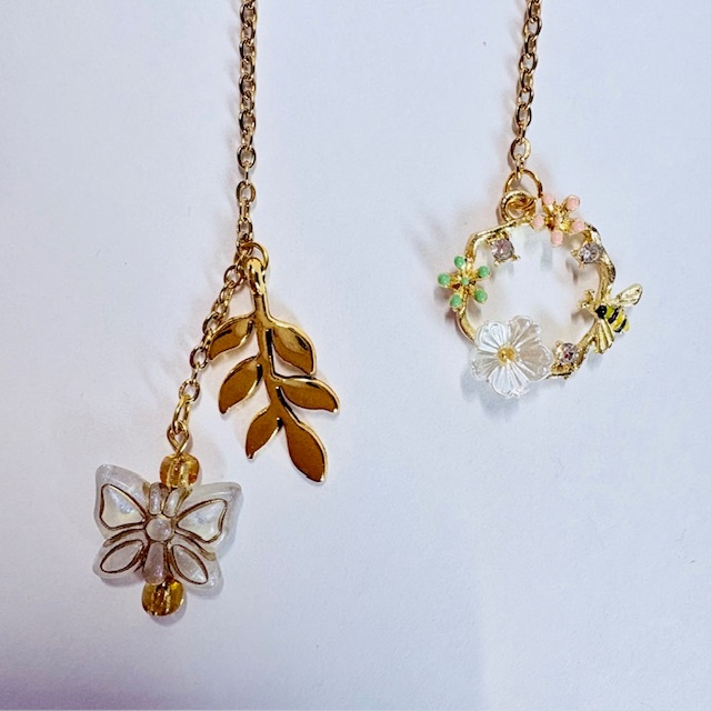 Enchanted Garden Chain Bookmark