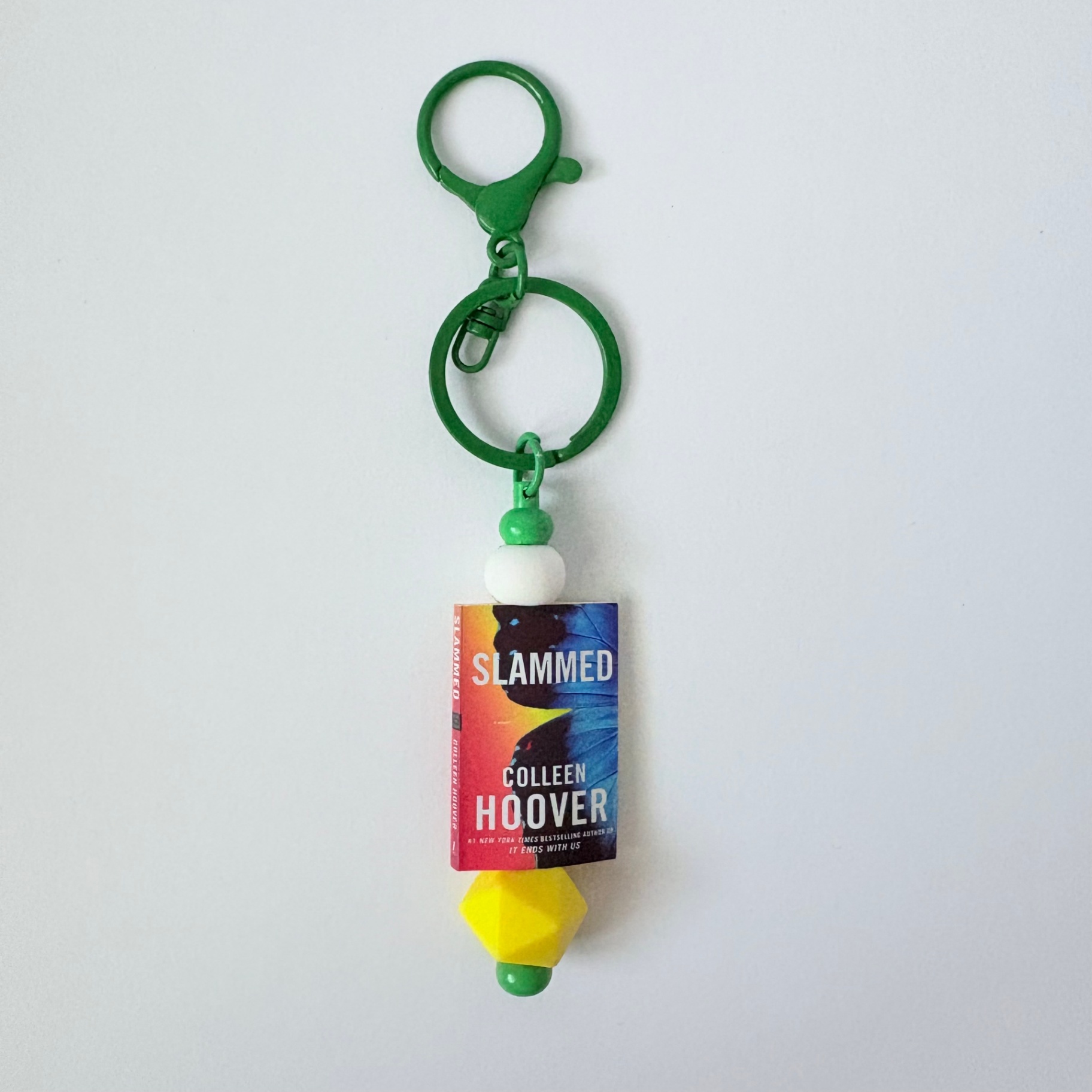 “Slammed” Mini Book Keychain