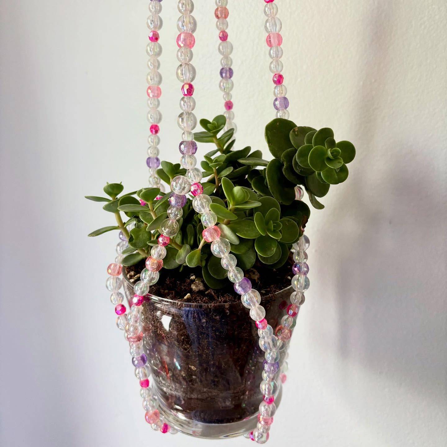 Beaded Plant Hangers