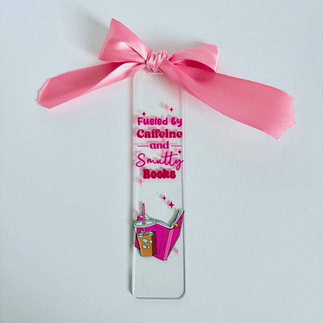 Caffeine & Smutty Books Coquette Bookmark